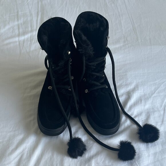 Michael Kors Genuine Leather Boots Size 10 - Picture 2 of 4